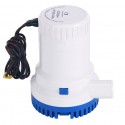 2000GPH 12V/24V Boat Marine Plumbing Electric Water Bilge Pump 1 1/8inch Outlet 10AMP For House Boat