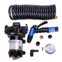 70 PSI On-Board Washdown Deck Pressure Boost Water Clean Pump 5 GPM 18.9LPM Kit RV Boat Marine Agricultural