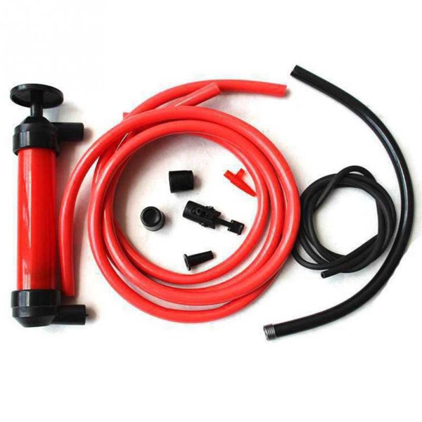 Portable Manual Sucker Siphon Pump Transfer Oil Liquid Hand Air Pump Car