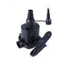 HT-63036 400W Electric Air Pump for Camping Air Bed Inflate Air Inflatable Boat Pump with 2 Nozzles