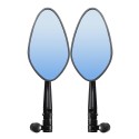1 Pair Universal Aluminum Anti Motorbike Motorcycle Rearview Side Mirrors