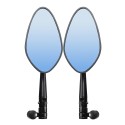 1 Pair Universal Aluminum Anti Motorbike Motorcycle Rearview Side Mirrors