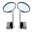 22/25MM Universal Motorcycle Scooter Handlebar Back Rear View Side Mirrors