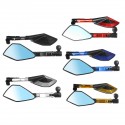 360° Rotating Motorcycle Rear-view Mirrors Aluminium Alloy Universal