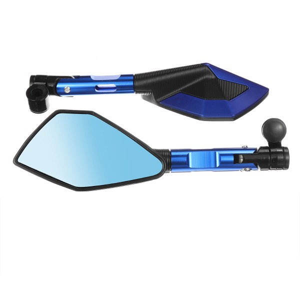 360° Rotating Motorcycle Rear-view Mirrors Aluminium Alloy Universal