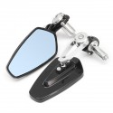 7/8inch Aluminum Rear View Side Mirror Handlebar End For Motorcycle Universal