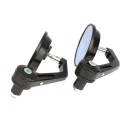 7/8inch Motorcycle Rearview Mirror Off-Road Rider 22m Aluminum Round Handlebar Mirror