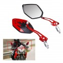 8/10mm Universal Motorcycle Motorbike Scooter Rear View Side Back Mirrors