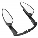 8MM 10MM Black CNC Blade Rear Review Mirrors For Harley Dyna Heritage Softail Sportster
