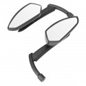 8MM 10MM Black CNC Blade Rear Review Mirrors For Harley Dyna Heritage Softail Sportster