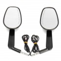 Black Rear Mirrors Turn Signals For Harley Davidson V-ROD Muscle VRSCF 09-17