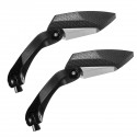 Carbon Motorcycle Aluminum Handlebar End Side Rear View Mirrors