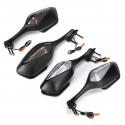 LED Motorcycle Turn Signal Rear View Mirrors For Honda CBR1000RR 1000RR 2008-2013