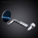 7/8 Inch 22mm Motorcycle Side Bar End Mirrors Rear View Aluminum Handlebar Lever Guard Protector