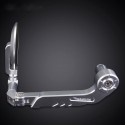 7/8 Inch 22mm Motorcycle Side Bar End Mirrors Rear View Aluminum Handlebar Lever Guard Protector