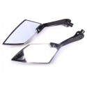 One Pair Motorcycle Rear View Side Mirrors For Honda Yamaha Kawasaki