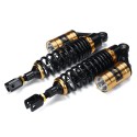 Pair 380mm Motorcycle Rear Air Shock Absorber Suspension For Honda/Yamaha