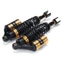 Pair 380mm Motorcycle Rear Air Shock Absorber Suspension For Honda/Yamaha