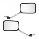 Pair Motorcycle Handlebar Rearview Side Mirror For Honda CB400/CB750/CB1000/CB1300