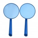 Pair Motorcycle Motorbike Handlebar Side Mirrors Mirror Rearview