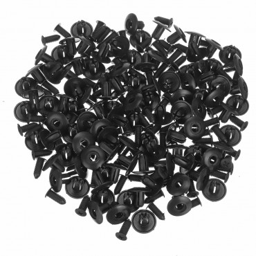 100PCS Plastic Trim Clip Push Retainer Rivets Fastener For Holden Commodore VE