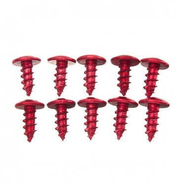 10pcs M5 Screws Modified Thread Titanium Alloy Bolt For ATVs Scooters Motorcycles Bikes