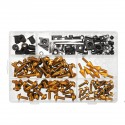 177PLUS Fairing Bumpers Panel Bolts Kit Fastener Clips Screw For Motorcycle