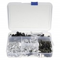 177pcs Motorcycle Fairing Bumpers Panel Bolts Kit Body Fastener Clips Screw Set Universal