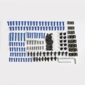 223PCS Motorcycle Sportbike Windscreen Fairing Bolts Kit Fastener Clips Screws