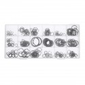 225Pcs C-Clip Snap C-type Circlip Kit External Retaining Ring Assortment Set Black