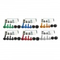 233pcs Motorcycle Sportbike Fairing Bolt Kit Body Fasteners Clip Screws Set