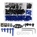 251pcs Motorcycle Sportbike Fairing Bolt Kit Body Fasteners Clip Screws Set