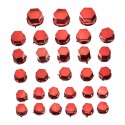 30pcs Screw Cap Vehicle Nut Universal Motocross Motorbike Modification Parts Accessories