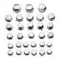 30pcs Screw Cap Vehicle Nut Universal Motocross Motorbike Modification Parts Accessories