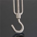 6mm Stainless Steel Hook Eye Turn Buckle Rigging Screws Silver