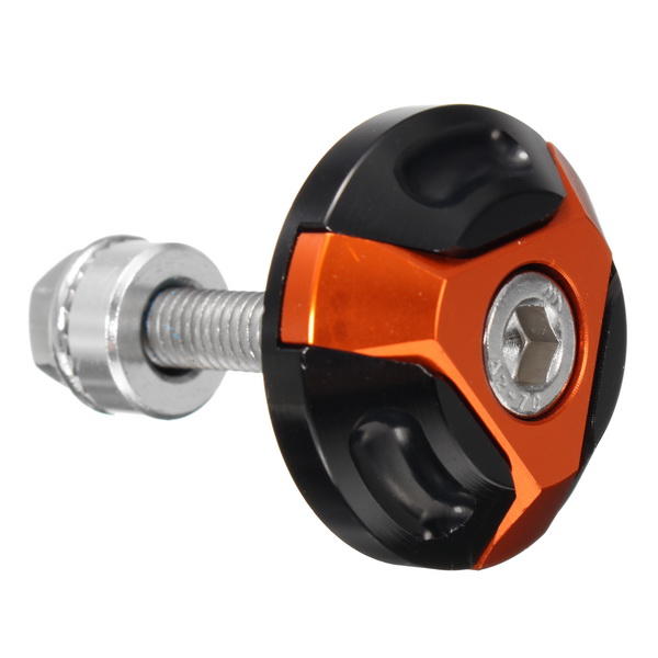 M6 Motorcycle License Plate Screws Cap Scooter Accessories