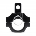 Quick Release 1.75inch/2inch Whip Flagpole Light Bracket ATV Mount Black Cast Aluminum