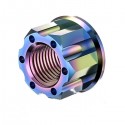 Electric Scooter Motorcycle Screw Cap Decoration Jewelry Titanium Alloy Nut Colorful Accessories