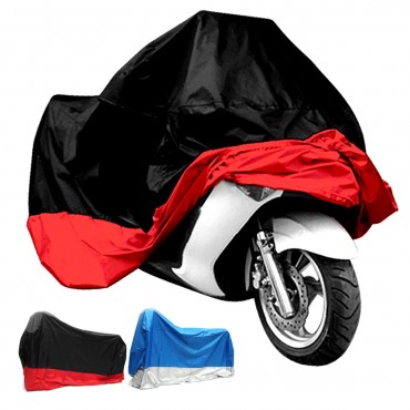 190T Waterproof Motorcycle Cover UV Protector Anti Wind Rain Snow Dust Cover 4XL