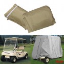 2 Passenger Cover Taupe Protect Against Rain Sun For Yamaha Golf Cart