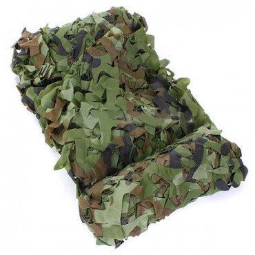 5mx1.5m Woodland Camouflage Camo Net For Camping Military Photography