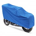 Motorcycle Cover Waterproof UV Rain Dust Protection Blue 1210mmx1100mmx640mm/560mm