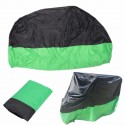Motorcycle Waterproof Cover Scooter Rain Dust Cover Green Black M-XL
