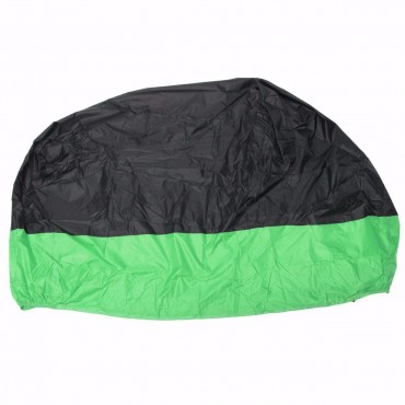 Motorcycle Waterproof Cover Scooter Rain Dust Cover Green Black M-XL