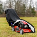 Waterproof Walk Behind Push Lawn Mower Cover Storage Rain Dust UV Protector Yard