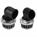 35mm / 38mm 90 Degree Bent Angled Air Filter Cleaner 90cc 110cc PIT QUAD DIRT BIKE