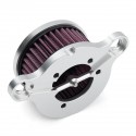 Air Cleaner Intake Filter System Aluminum For Harley Davidson 91-16 Chrome