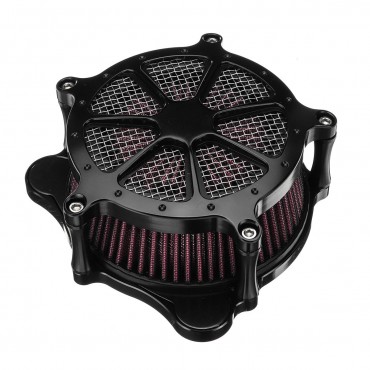 Motorcycle Air Cleaner Intake Filter For Harley Dyna Softail 93-15 Touring 93-07