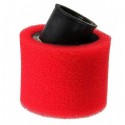 Motorcycle Double Foam Air Filter Red Color Performance