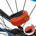 100dB Motorcycle Anti-theft Disc Brake Lock Metal Bike Scooter Wheel Alarm 2 Key